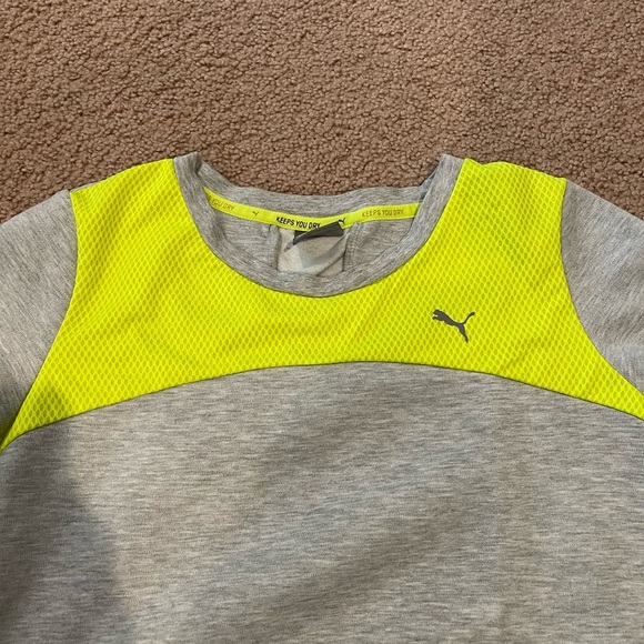 Ladies (Junior/ Youth) PUMA Damen Transition Crew Sports Top - Picture 9 of 11